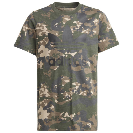 Adidas Παιδική κοντομάνικη μπλούζα Camo Tee